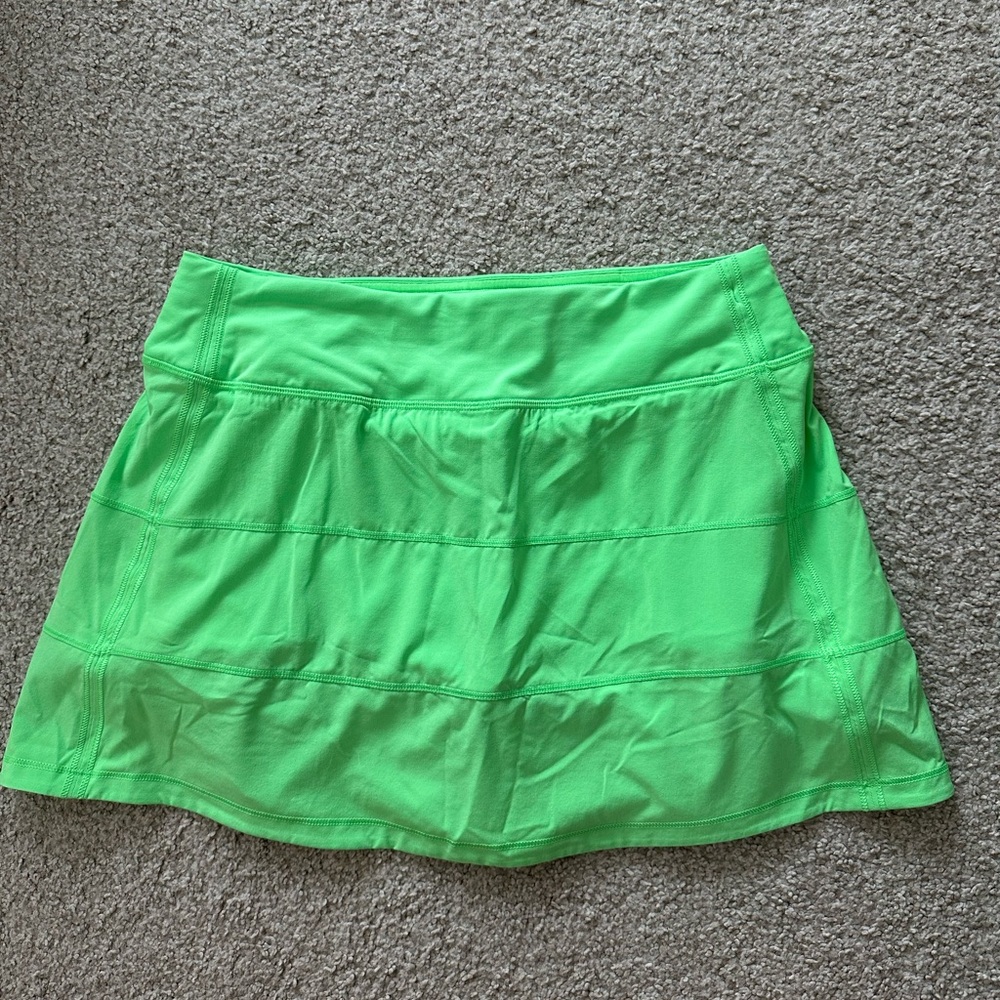 Lululemon Pace Rival Skirt Long-Pistachio